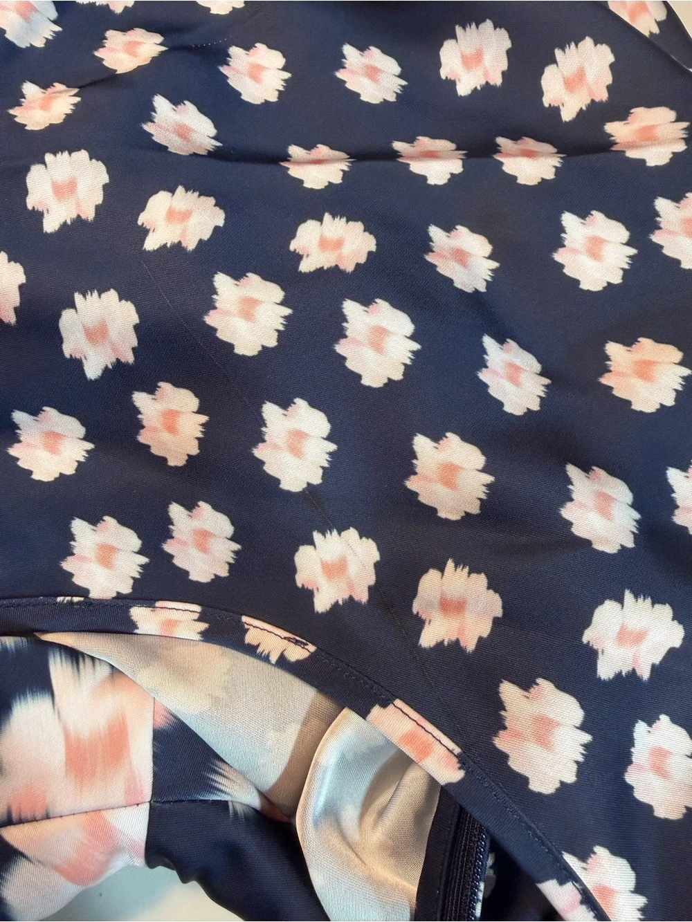 SACHIN & BABI Melody Navy Floral Long sleeve midi Dress